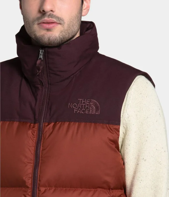 Mens MENS ECO NUPTSE VEST Brandy Brownroot Brown The North Face Snow
