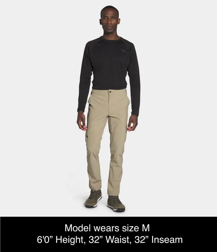 Mens Paramount Active Pants Twill Beige The North Face Pants