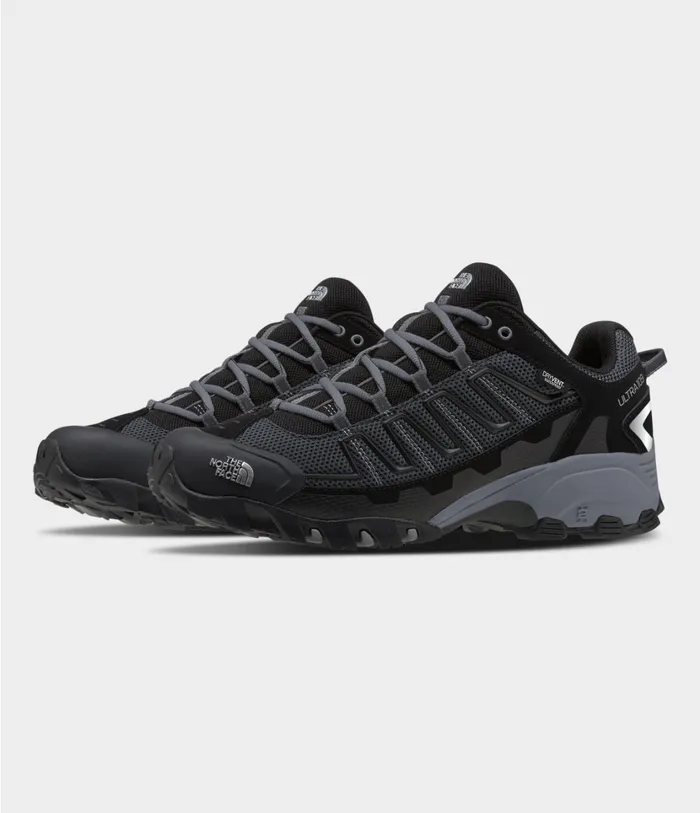 Mens Ultra 109 WP Tnf Blackdarkshadowgrey The North Face Sneakers