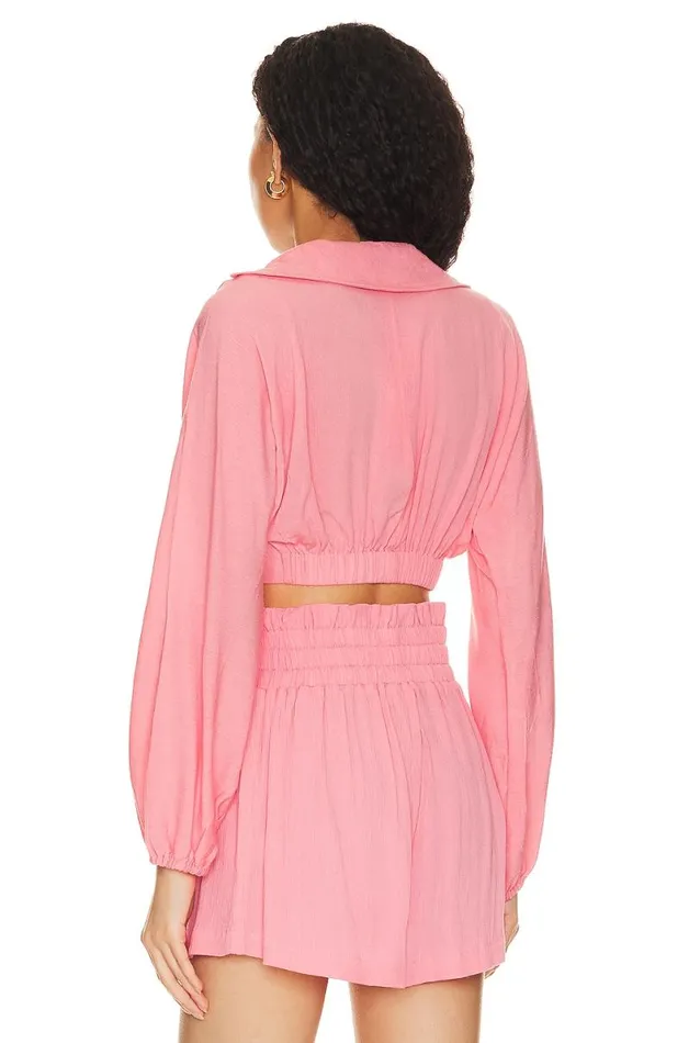 Mercy Top Pink Women Lovers and Friends Tops