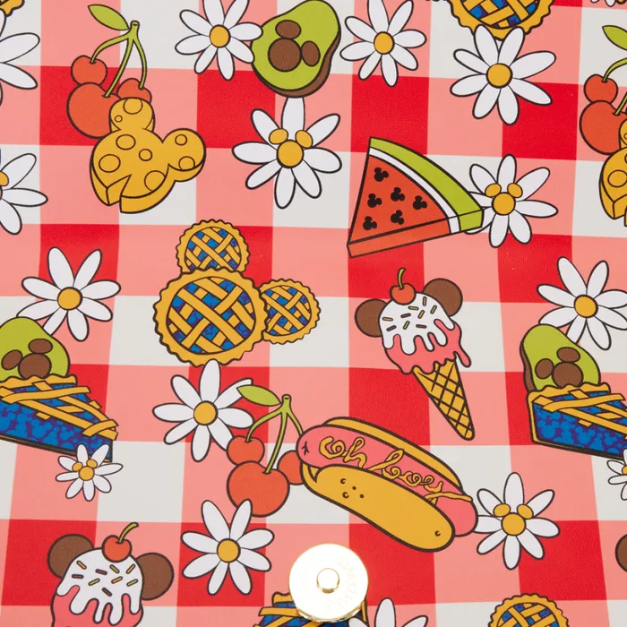 Mickey and Friends Picnic Basket Crossbody Bag Unisex Loungefly Crossbody Bags Mickey and Friends Picnic Basket Crossbody Bag Unisex Loungefly Crossbody Bags
