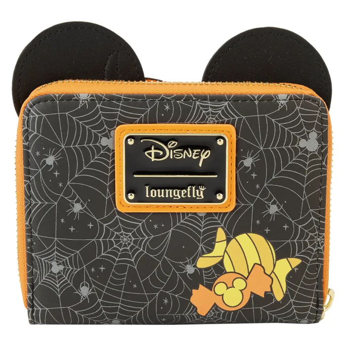 Mickey Mouse Pumpkin Zip Around Wallet Unisex Loungefly Bags and Wallets Mickey Mouse Pumpkin Zip Around Wallet Unisex Loungefly Bags and Wallets