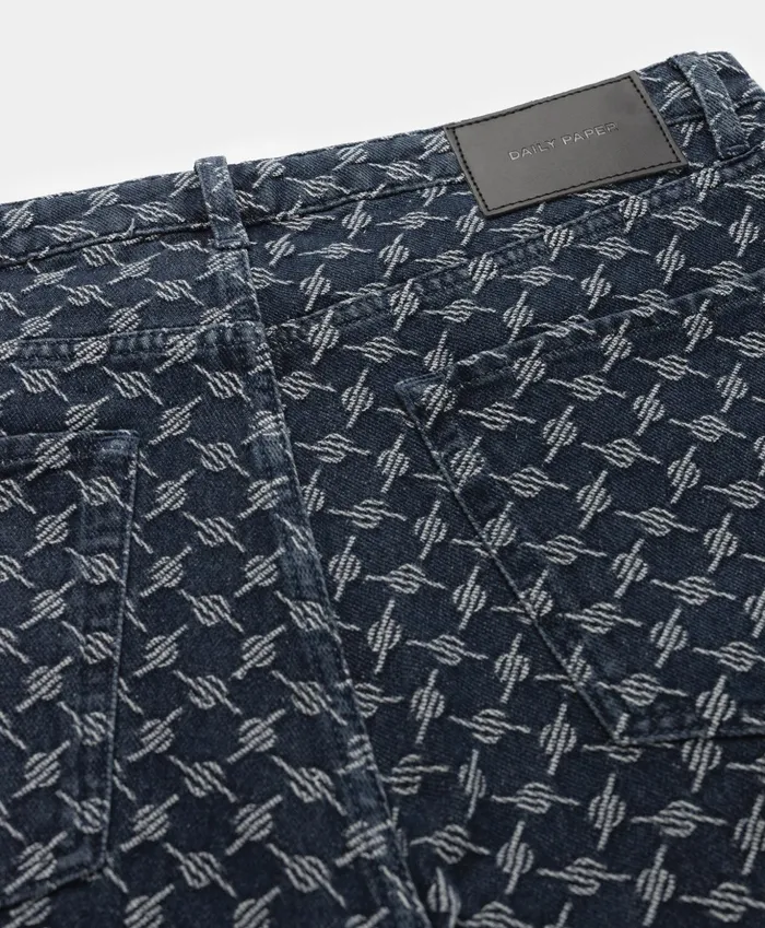 Mid Blue Ralf Pants Men Daily Paper Jeans