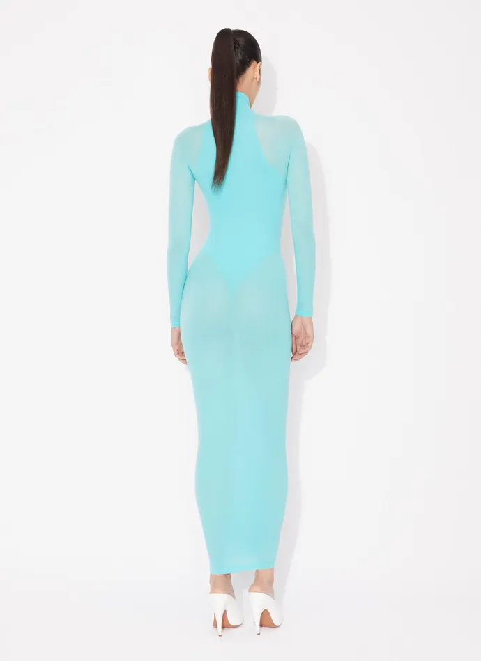 Mint Fitted Body In Fine Knit Women Alaa Bodysuits and Leggings