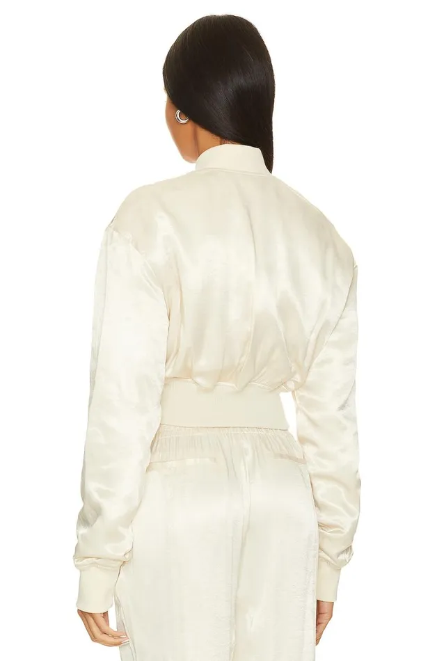Miranda Bomber Jacket Cream Women Lovers and Friends Jackets and Coats