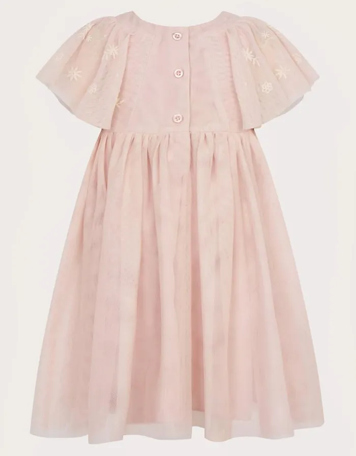 Monsoon Baby Giselle Floral Dress Pink Children Dresses Monsoon Baby Giselle Floral Dress Pink Children Dresses