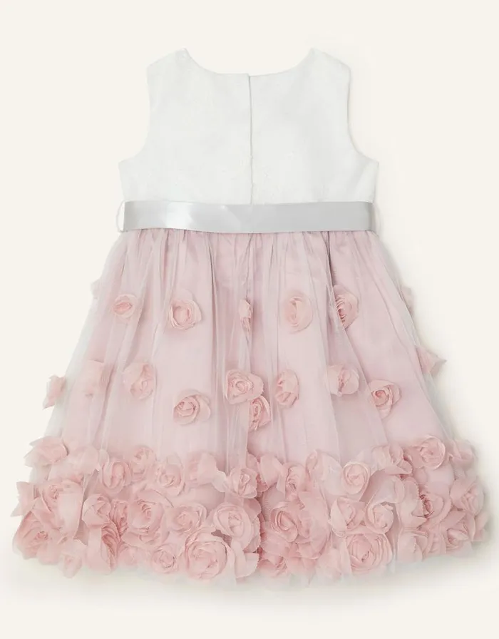 Monsoon Baby Ianthe Dress Pink Children Partywear Monsoon Baby Ianthe Dress Pink Children Partywear
