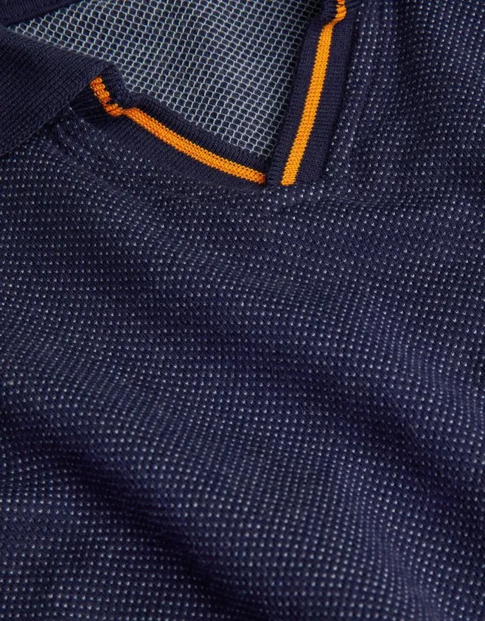 Monsoon Contrast Trim Polo Top Blue Children Tops and Tshirts Monsoon Contrast Trim Polo Top Blue Children Tops and Tshirts