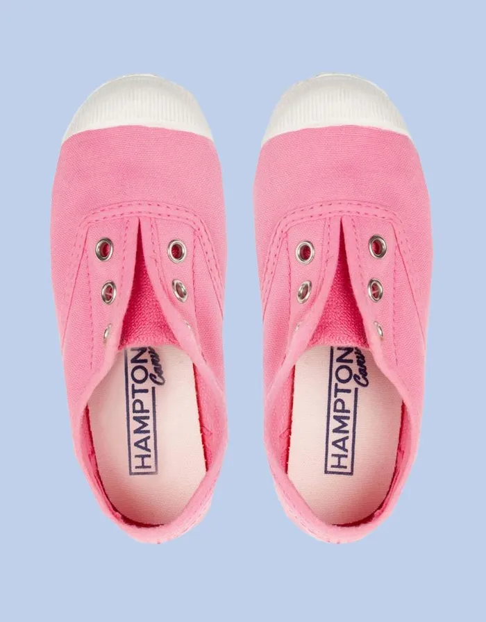 Monsoon Hampton Canvas Plum Plimsolls Pink Children Girls039 Shoes and Sandals Monsoon Hampton Canvas Plum Plimsolls Pink Children Girls039 Shoes and Sandals