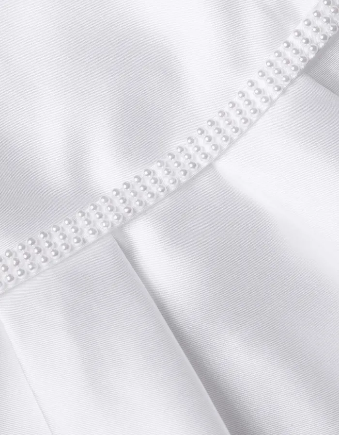 Monsoon Henriette Pearl Belt Duchess Dress Ivory Children Dresses Monsoon Henriette Pearl Belt Duchess Dress Ivory Children Dresses