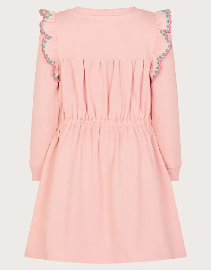 Monsoon Heritage Sweater Dress Pink Children Dresses Monsoon Heritage Sweater Dress Pink Children Dresses