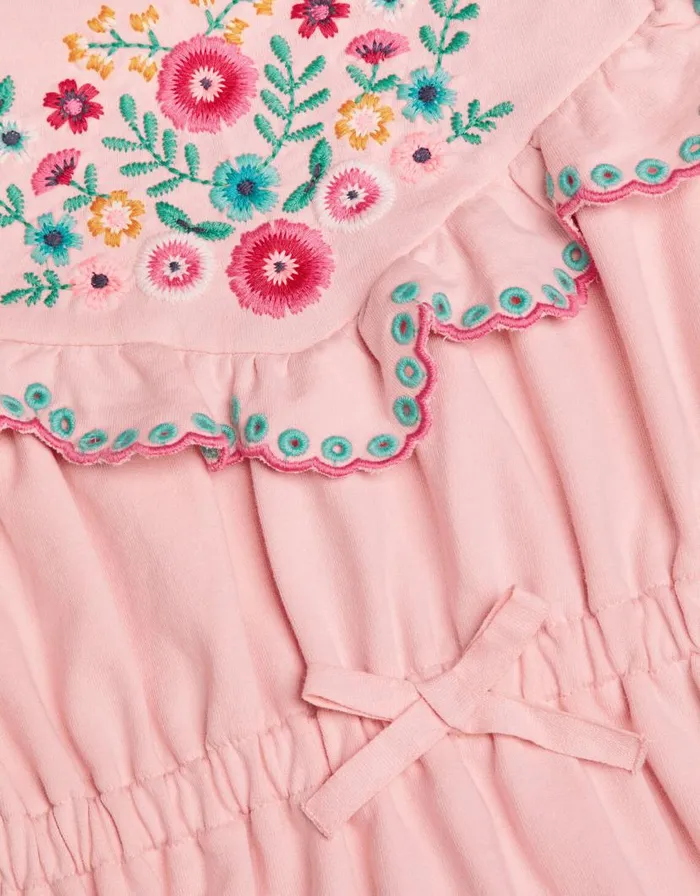 Monsoon Heritage Sweater Dress Pink Children Dresses Monsoon Heritage Sweater Dress Pink Children Dresses