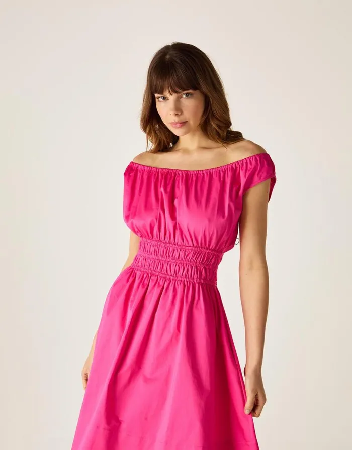 Monsoon Mirla Beane Short Sleeveless Dress Pink Women Summer Dresses Monsoon Mirla Beane Short Sleeveless Dress Pink Women Summer Dresses