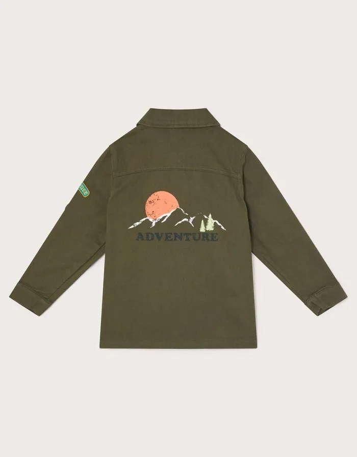 Monsoon Ranger Shacket Green Children Tops and Tshirts Monsoon Ranger Shacket Green Children Tops and Tshirts