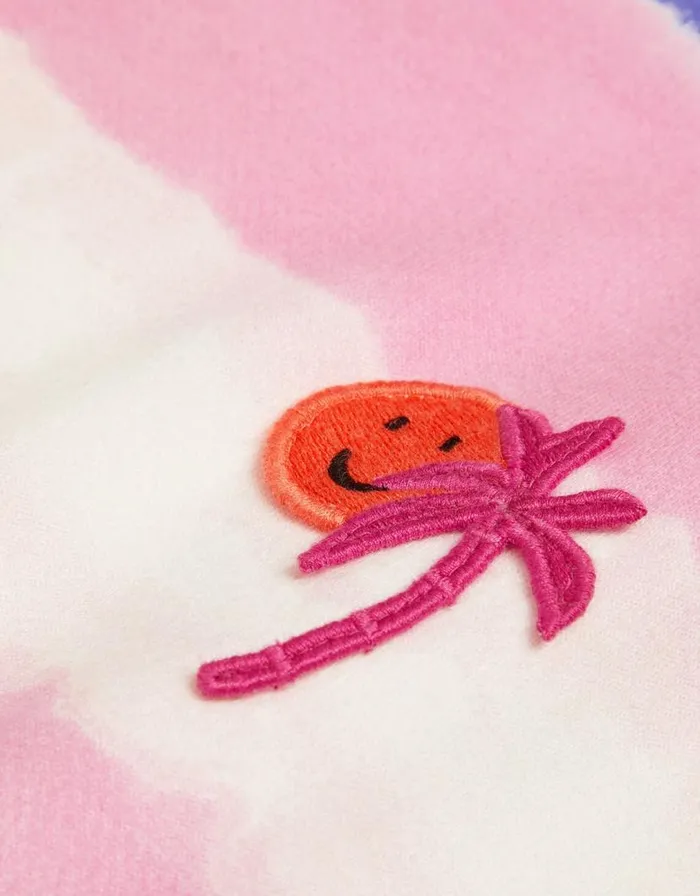 Monsoon Sadie Tie Dye Short Sleeve Sweater Pink Children Casualwear Collection Monsoon Sadie Tie Dye Short Sleeve Sweater Pink Children Casualwear Collection