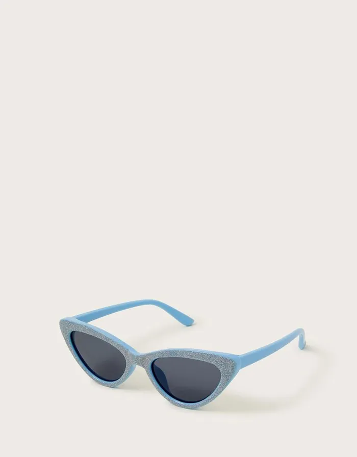 Monsoon Sparkle Cateye Sunglasses With Case Children Hats and Sunglasses Monsoon Sparkle Cateye Sunglasses With Case Children Hats and Sunglasses