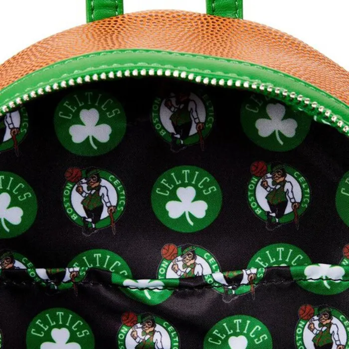 NBA Boston Celtics Basketball Logo Mini Backpack Unisex Loungefly Backpacks