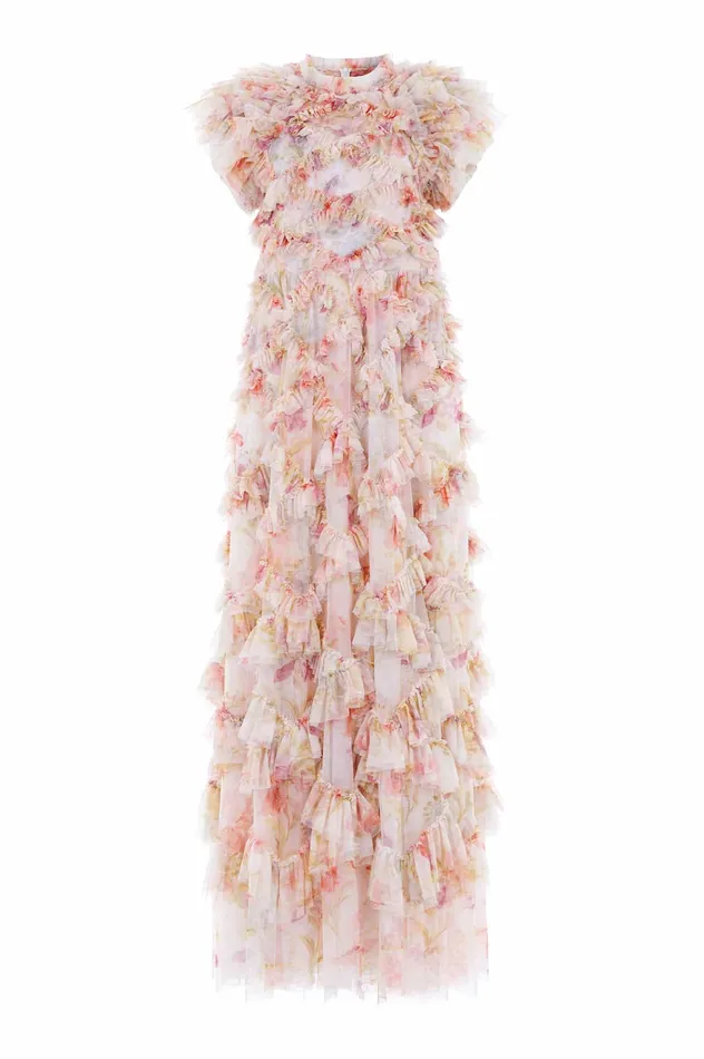 Needle and Thread Iris Genevieve Gown Multi Women Printed Dresses