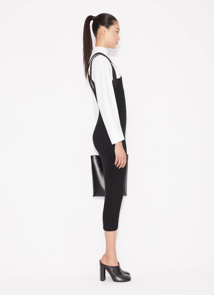 Optic White CINCHED POPLIN BODY Women Alaa Bodysuits and Leggings