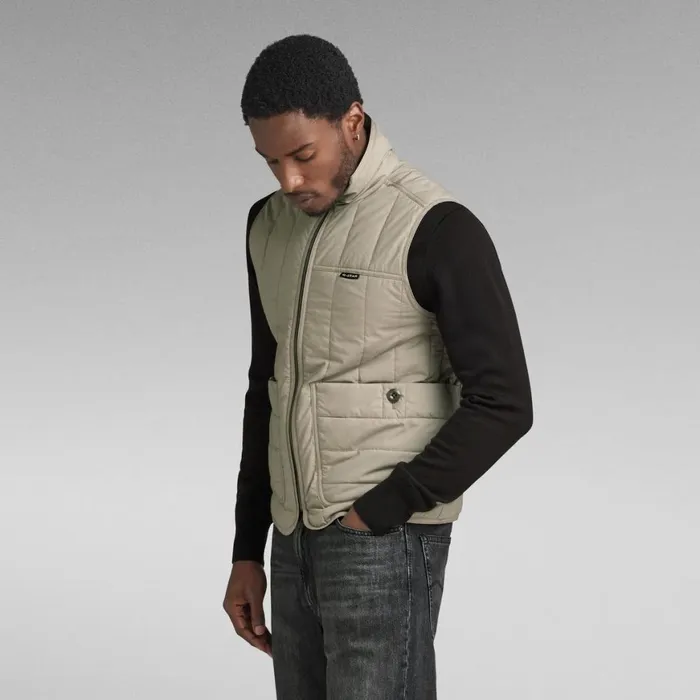 Overshirts Men GStar RAW Liner Vest Elephant Skin
