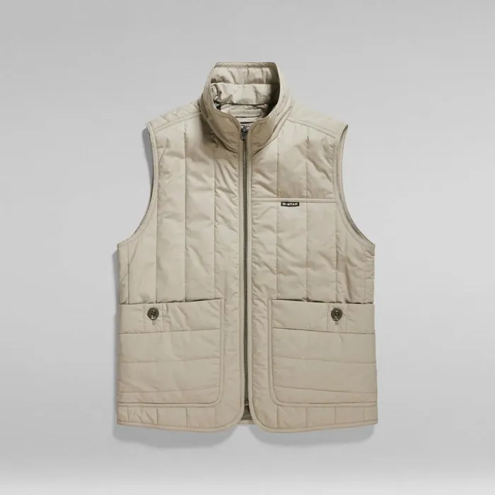 Overshirts Men GStar RAW Liner Vest Elephant Skin