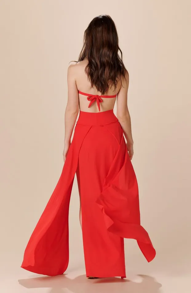 Pain De Sucre Beachwear Women Jax Red