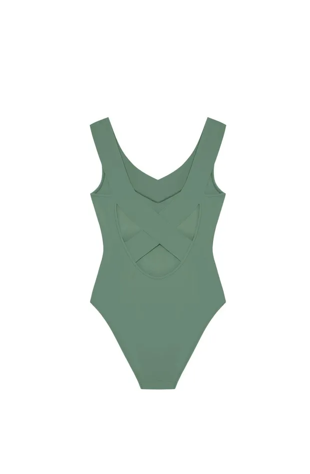 Pain De Sucre Onepiece Swimsuits Women Soya Almond
