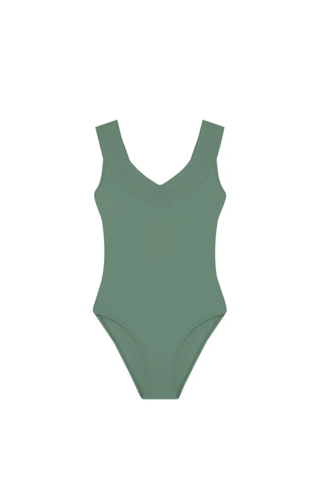 Pain De Sucre Onepiece Swimsuits Women Soya Almond