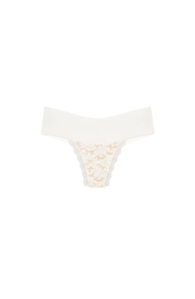 Pain De Sucre Thongs Women Perle Foam White Foam