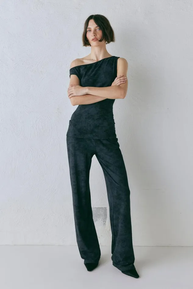 Pants Women VRG GRL Kemi Pants Black Pants Women VRG GRL Kemi Pants Black