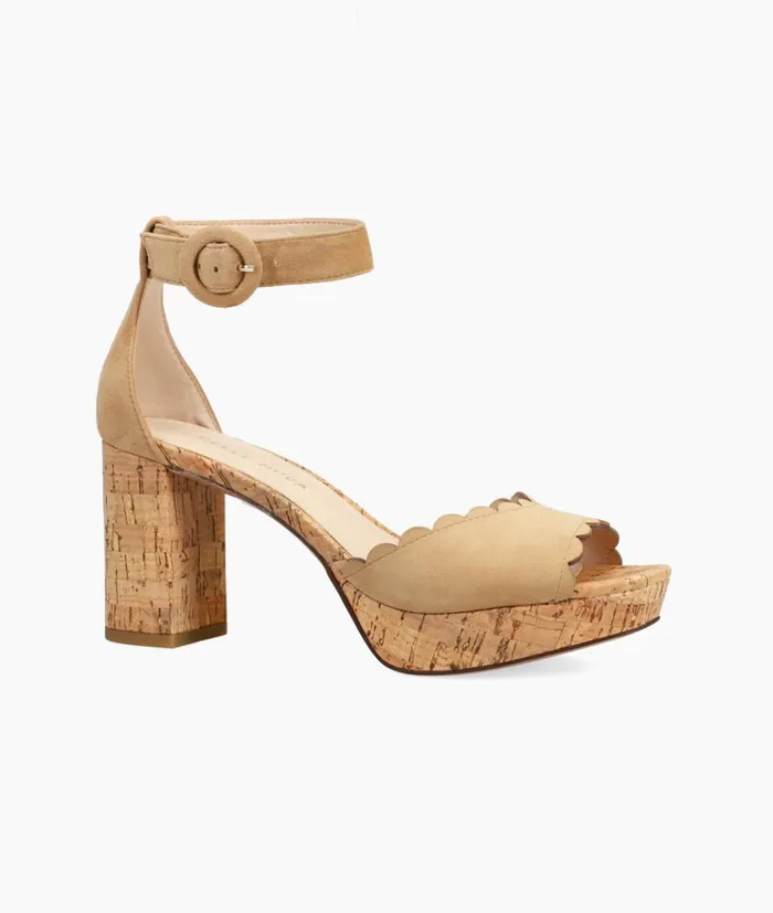 Pelle Moda Aneko Platform 8211 Latte Latte Kid Suede Women High Heels Pelle Moda Aneko Platform 8211 Latte Latte Kid Suede Women High Heels