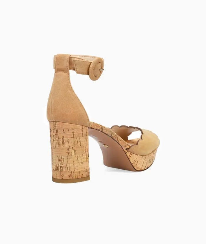 Pelle Moda Aneko Platform 8211 Latte Latte Kid Suede Women High Heels Pelle Moda Aneko Platform 8211 Latte Latte Kid Suede Women High Heels