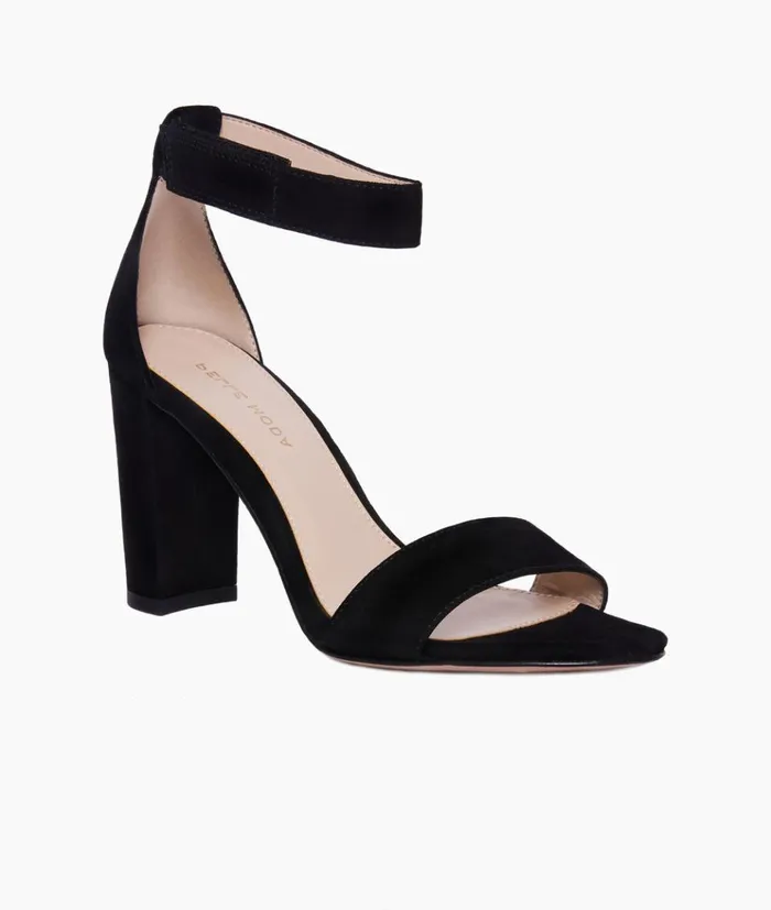 Pelle Moda Briar High Heel 8211 Black Black Kid Suede Women High Heels Pelle Moda Briar High Heel 8211 Black Black Kid Suede Women High Heels