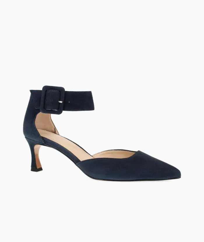 Pelle Moda Ciann Low Heel 8211 Midnight Midnight Kid Suede Women Low Heels Pelle Moda Ciann Low Heel 8211 Midnight Midnight Kid Suede Women Low Heels