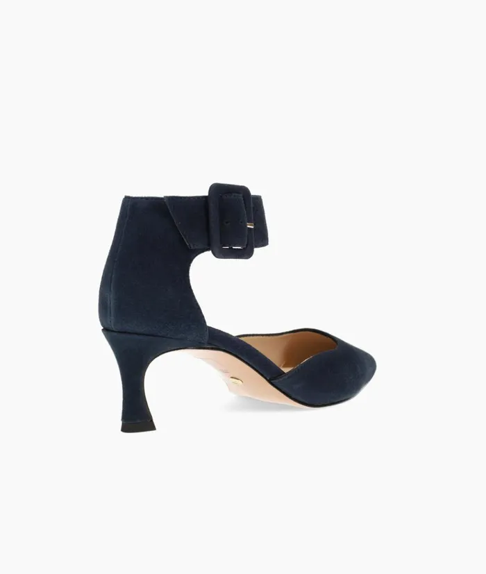 Pelle Moda Ciann Low Heel 8211 Midnight Midnight Kid Suede Women Low Heels Pelle Moda Ciann Low Heel 8211 Midnight Midnight Kid Suede Women Low Heels