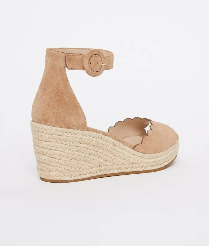 Pelle Moda Krisa Wedge 8211 Latte Latte Kid Suede Women Wedges Pelle Moda Krisa Wedge 8211 Latte Latte Kid Suede Women Wedges