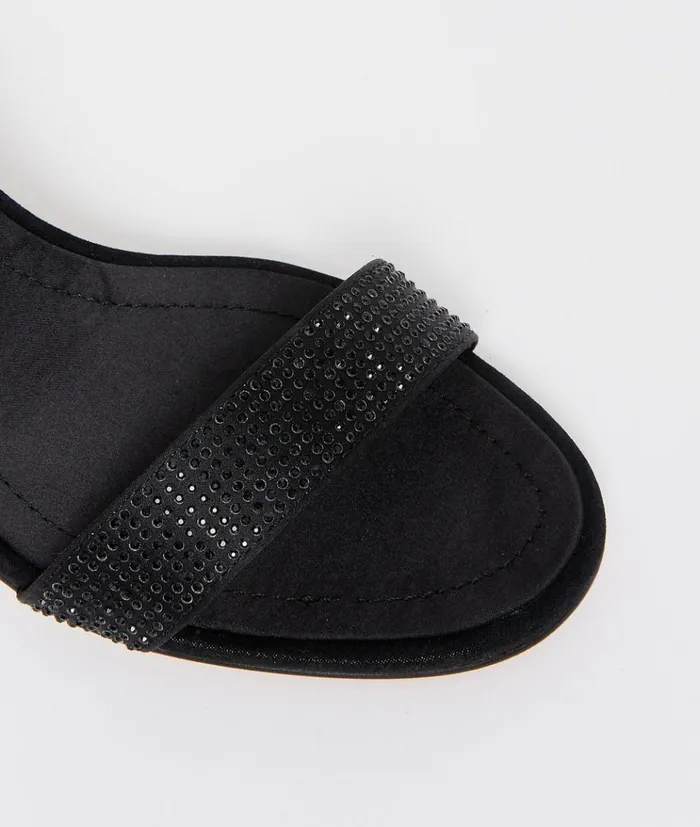 Pelle Moda Moira Low Heel 8211 Black Black SatinShimmer Suede Women Low Heels Pelle Moda Moira Low Heel 8211 Black Black SatinShimmer Suede Women Low Heels