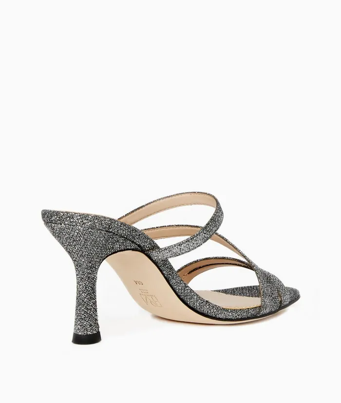Pelle Moda Ostin Sandal 8211 Pewter Pewter Metallic Textile Women High Heels Pelle Moda Ostin Sandal 8211 Pewter Pewter Metallic Textile Women High Heels