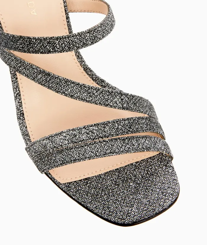 Pelle Moda Ostin Sandal 8211 Pewter Pewter Metallic Textile Women High Heels Pelle Moda Ostin Sandal 8211 Pewter Pewter Metallic Textile Women High Heels