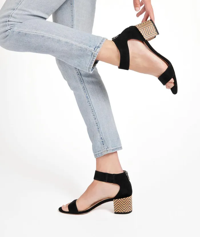 Pelle Moda Urban Low Heel 8211 Black Black Kid Suede Women Low Heels Pelle Moda Urban Low Heel 8211 Black Black Kid Suede Women Low Heels