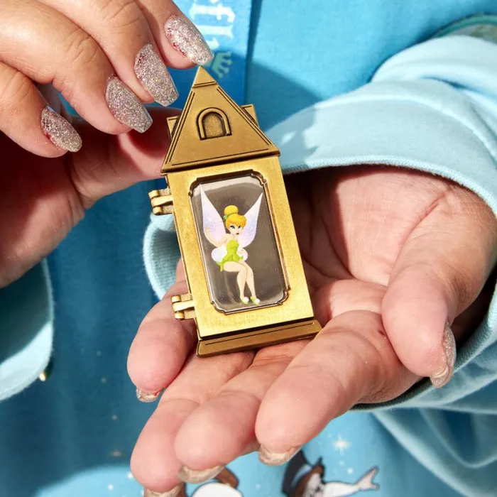 Peter Pan Tinker Bell Lantern 3 Unisex Loungefly Enamel Pins Peter Pan Tinker Bell Lantern 3 Unisex Loungefly Enamel Pins