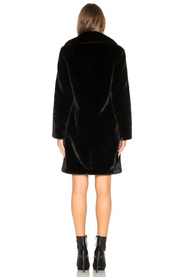 Romy Coat Black Women Lovers and Friends Jackets and Coats
