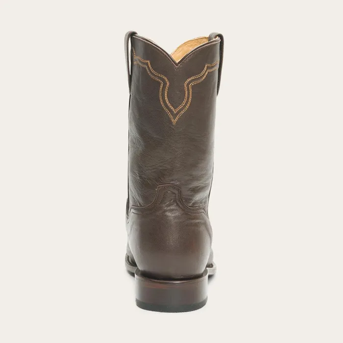 Ropers Men Stetson Puncher Boots Brown