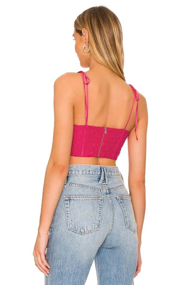 Rosanna Bustier Top Paradise Pink Women Lovers and Friends Tops
