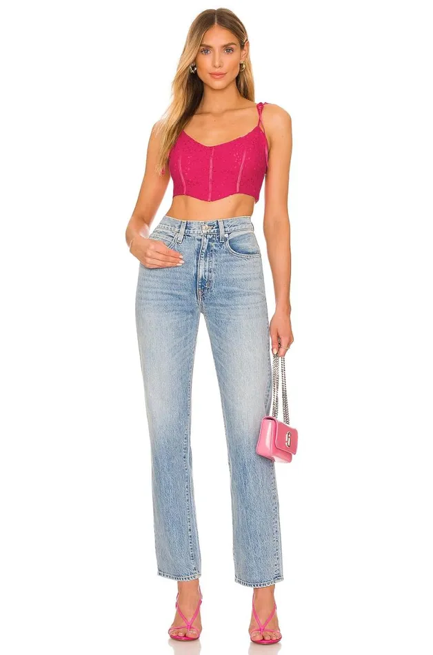 Rosanna Bustier Top Paradise Pink Women Lovers and Friends Tops