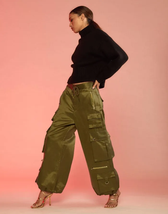 S Cargo Pants 8211 Green Women Cynthia Rowley Bottoms