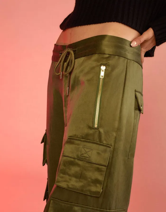 S Cargo Pants 8211 Green Women Cynthia Rowley Bottoms