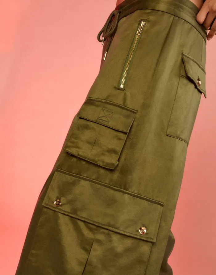S Cargo Pants 8211 Green Women Cynthia Rowley Bottoms