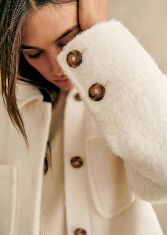 Szane Jackets and Coats Womens Paolo Coat Ecru