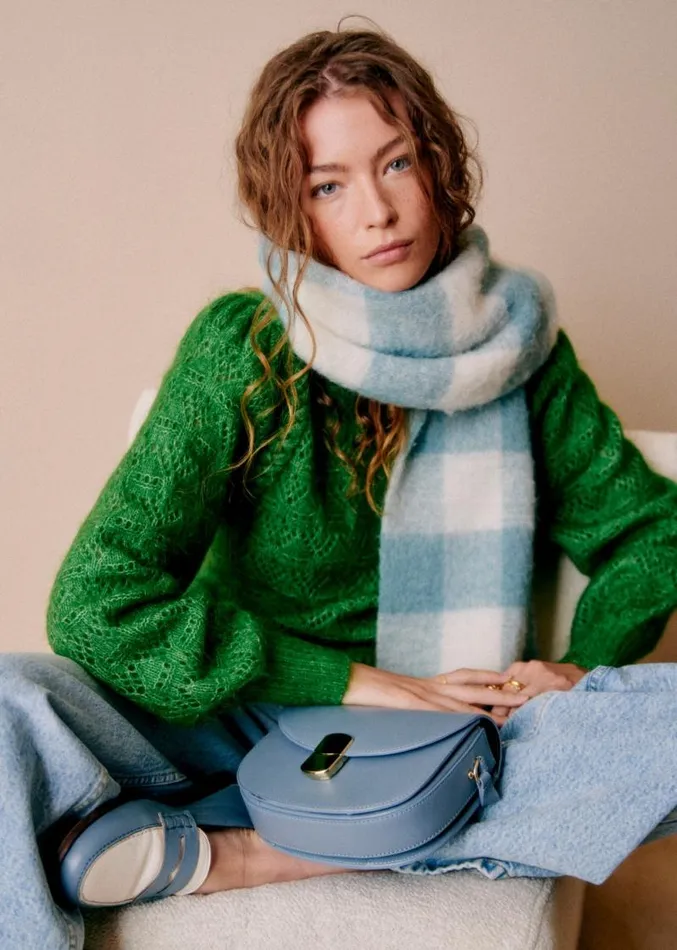Szane Knitwear Womens Anneka Jumper 70039s Green